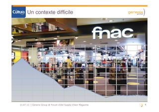 4411.07.13 | Generix Group @ Forum d'été Supply Chain Magazine
Un contexte difficile
 
