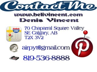 Quelques faits sur Denis Vincent De Québec