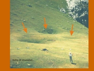 Doline de dissolution…
 