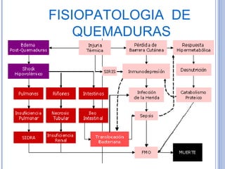 FISIOPATOLOGIA  DE QUEMADURAS 