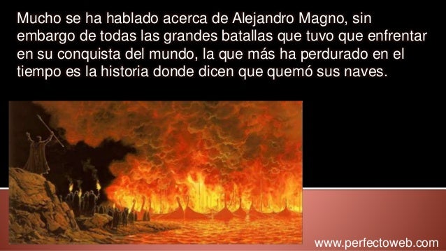 Quemare Todas Las Naves Tras De Mi