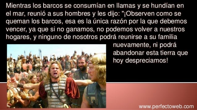 Quemare Todas Las Naves Tras De Mi