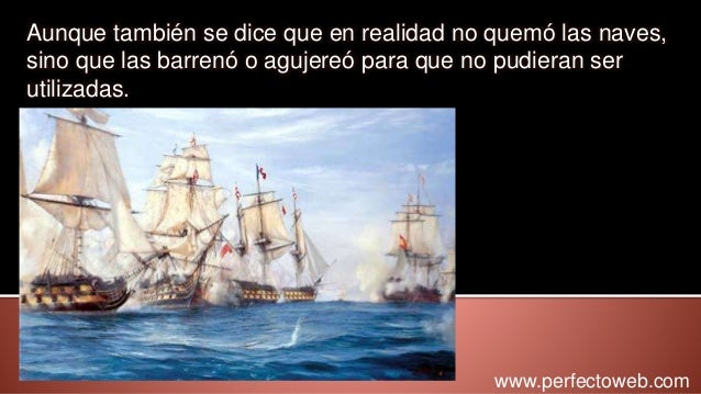 Quemare Todas Las Naves Tras De Mi