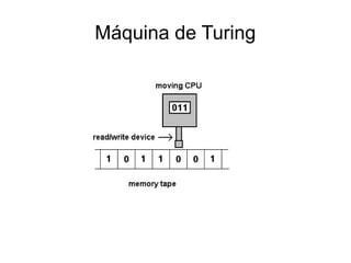 Máquina de Turing
 