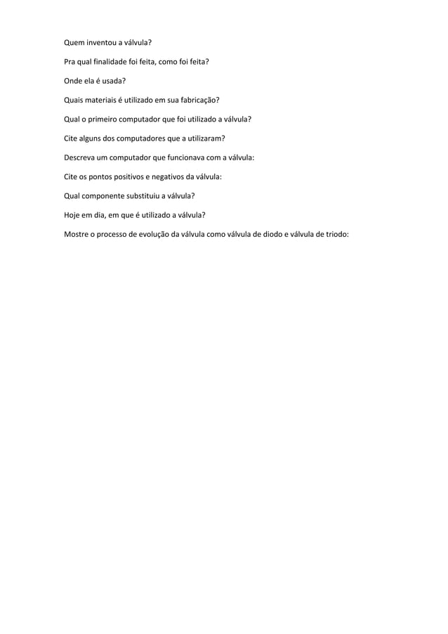 Quem Inventou A VáLvula PDF