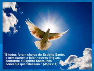 Quem é o espírito santo