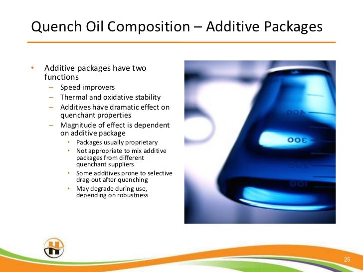 Heat Treating Selecting the Right Quenching Oil
