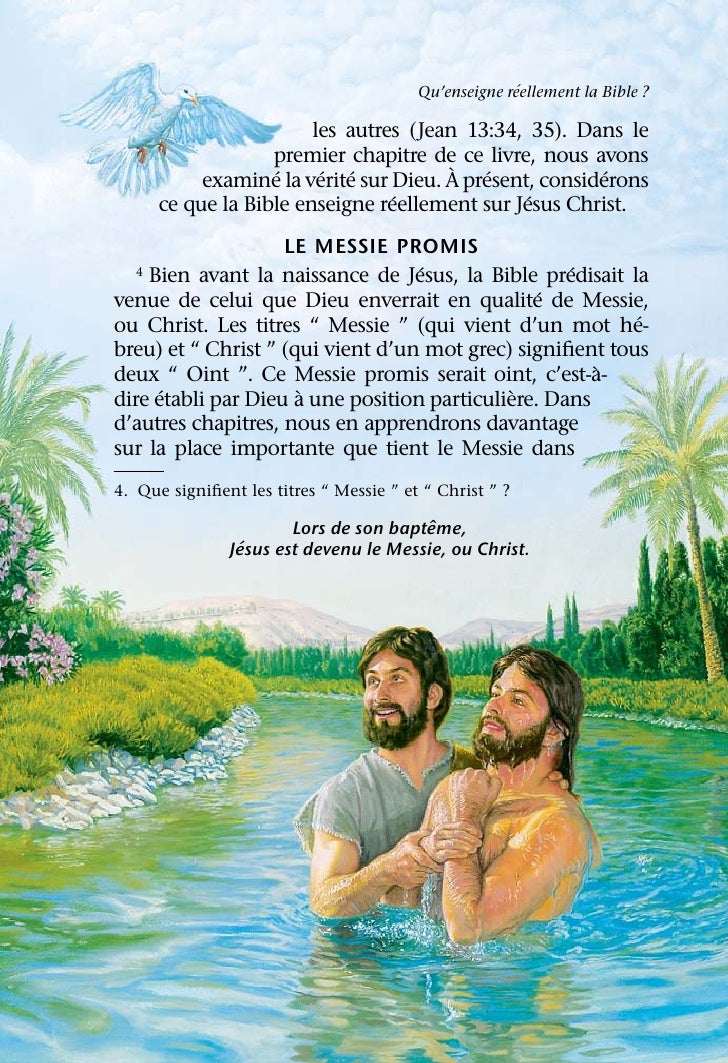 Qu Enseigne Reellement La Bible