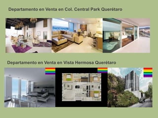 Departamento en Venta en Col. Central Park Querétaro Departamento en Venta en Vista Hermosa Querétaro 