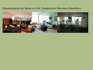 Departamento en Venta en Col. Campanario Sierrazul Querétaro 
