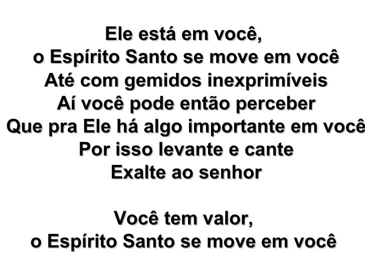 Música Eu Quero Falar Do Valor Que Você Tem