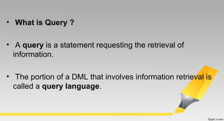 Query Decomposition and data localization | PPT