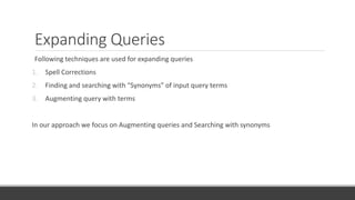 Query expansion | PDF