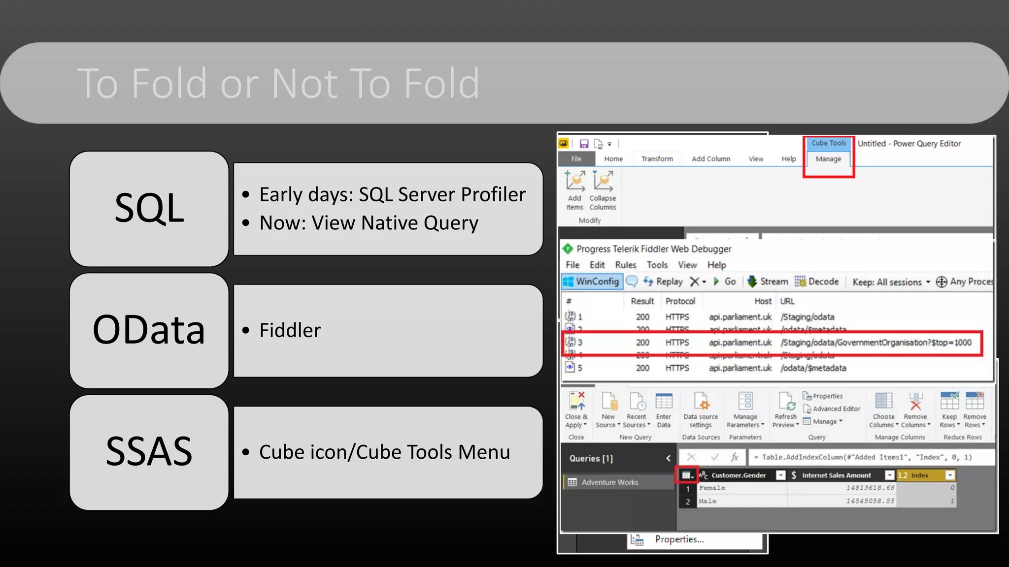 Query Folding in Power BI - Flemish Power BI User Group | PPT