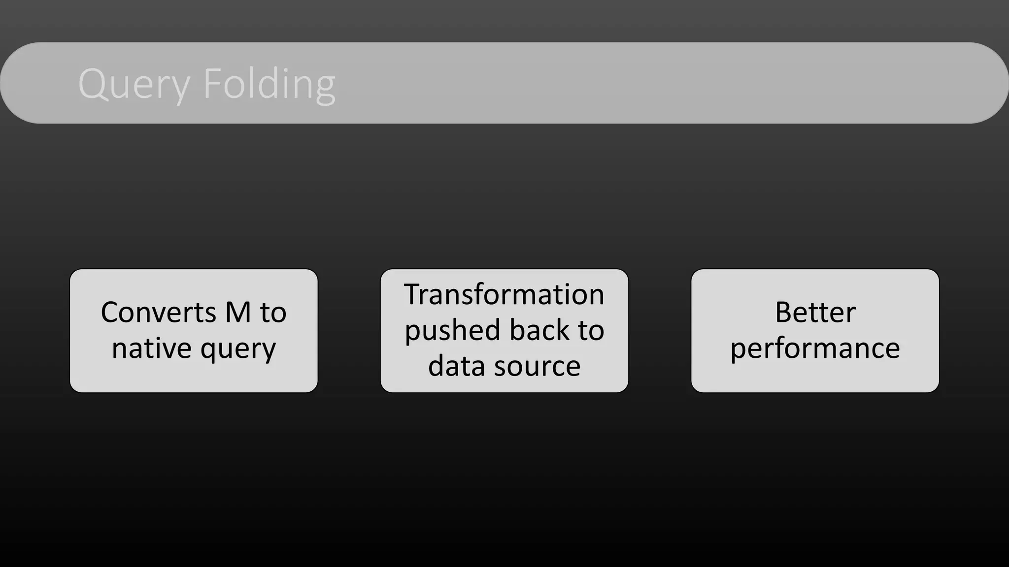 Query Folding in Power BI - Flemish Power BI User Group | PPT