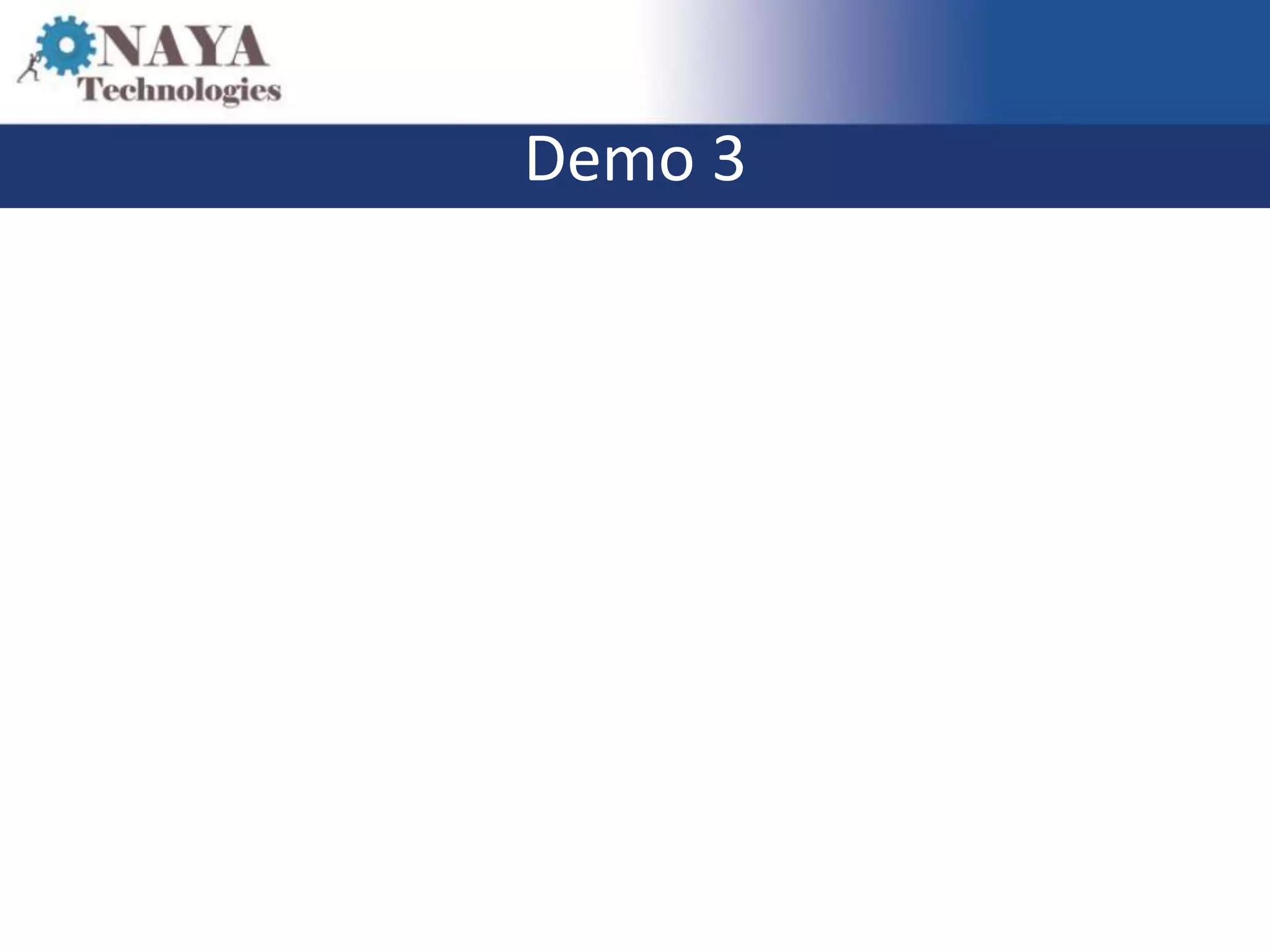 Demo 3
 