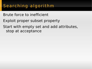 Conditional Dependency Given Attribute  A  and Condition  C 