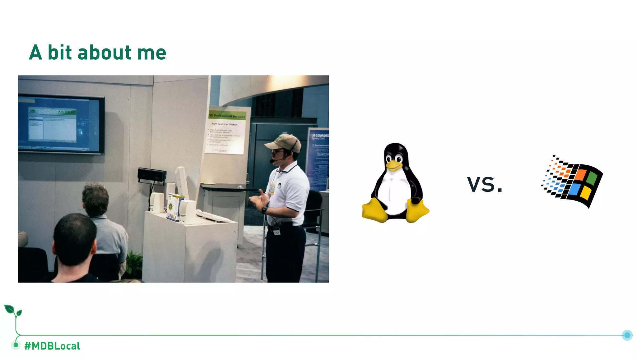 #MDBLocal A bit about me vs. 