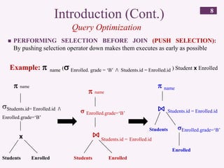 Query optimization in SQL | PDF