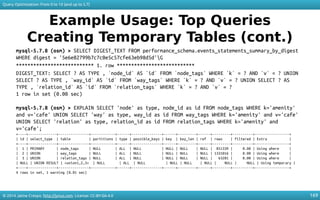 Query optimization: from 0 to 10 (and up to 5.7)