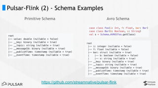 Query Pulsar Streams using Apache Flink | PDF