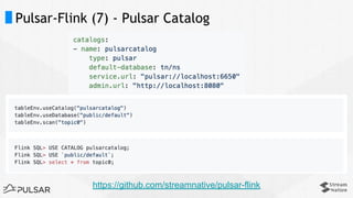 Query Pulsar Streams using Apache Flink | PDF
