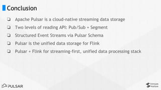 Query Pulsar Streams using Apache Flink | PDF
