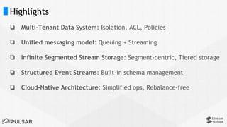 Query Pulsar Streams using Apache Flink | PDF