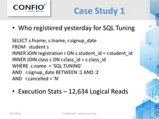 Oracle Query Tuning Tips - Get it Right the First Time | PPT