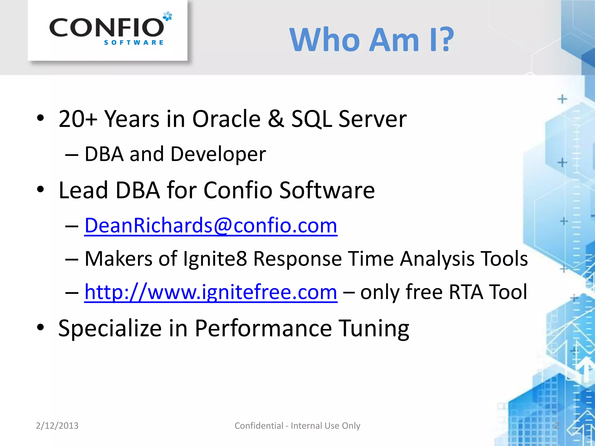 SQL Server Query Tuning Tips - Get it Right the First Time | PPT