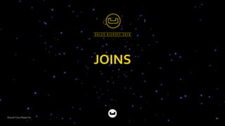 ©2016 Couchbase Inc. 50
JOINS
 