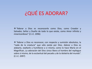 Qué es adorar | PPSX