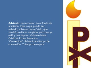 Qué es Adviento | PPS