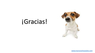 Misión y Visión
UCEM ¡Gracias!
www.marcocarlosavalos.com
 