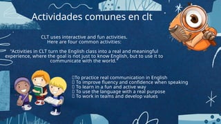Communicative Language Teaching (CLT): Enhancing English Communication ...