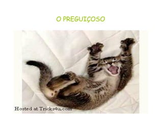 O PREGUIÇOSO   