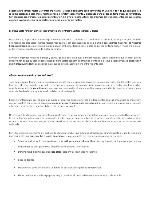 qué es el ahorro