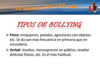 Que la victima se deje llevar por la sed de venganza y asesine a su intimidador.