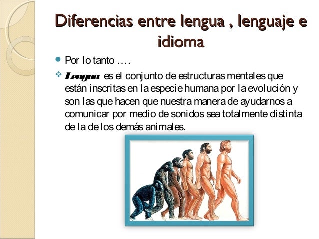 Qué es el lenguaje