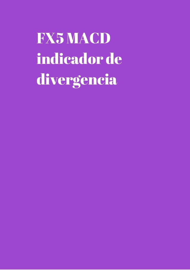 Indicador macd forex