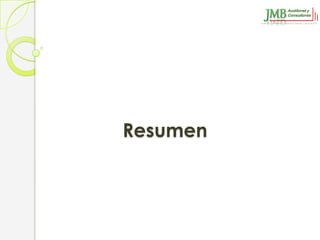 Resumen
 
