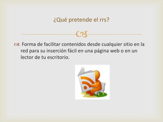 Diagrama Rrs Qué es el rrs | PPTX