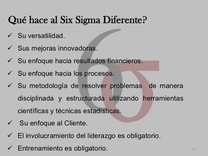 Resultado de imagen para que es six sigma"