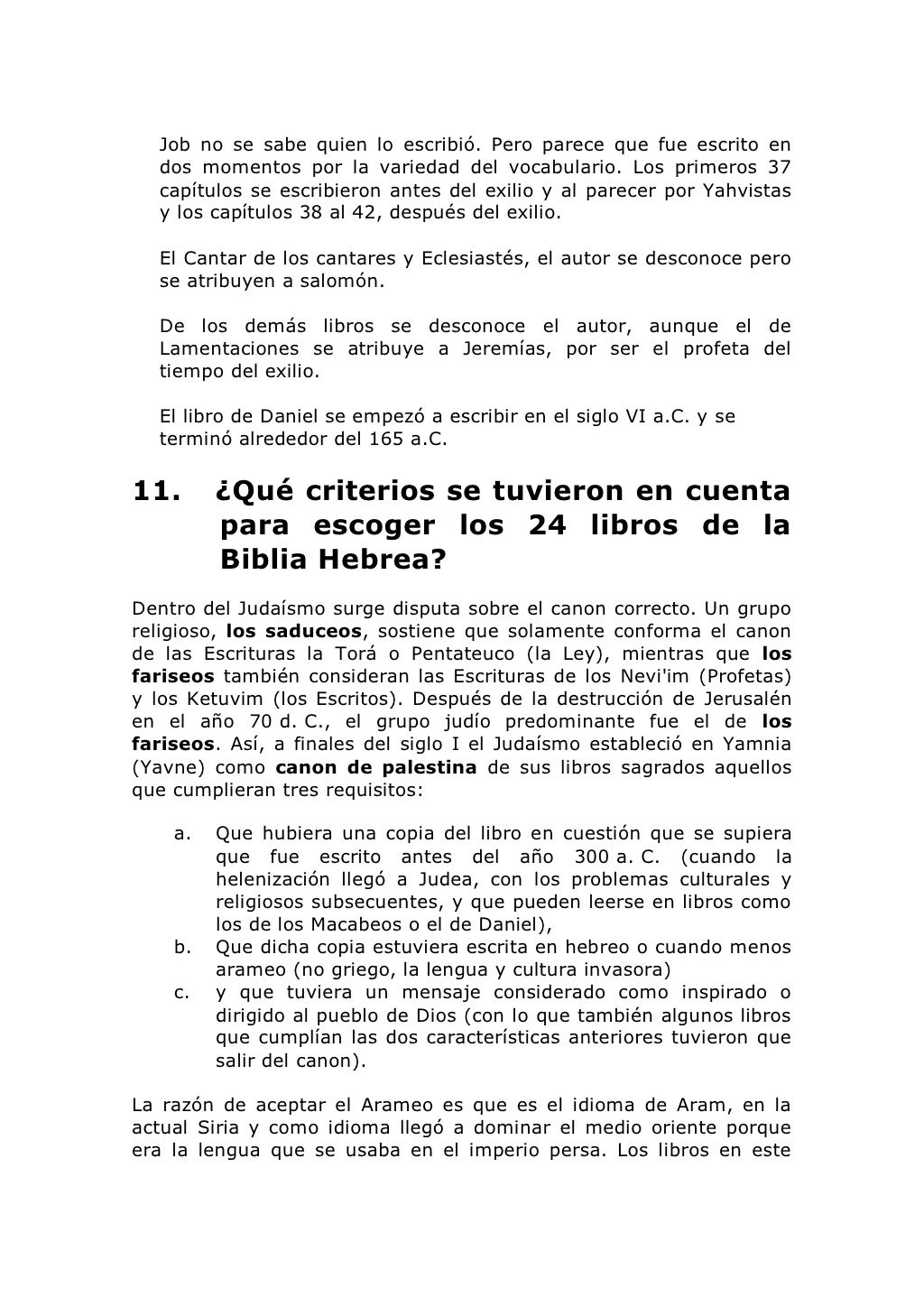 ¿Qué es el Tanaj? ¿que es el Talmud? historia de la Biblia
