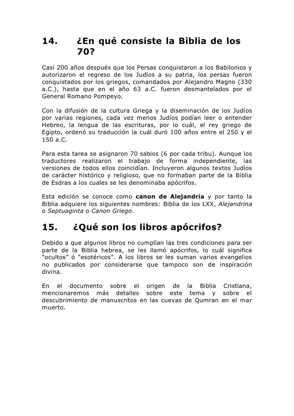 ¿Qué es el Tanaj? ¿que es el Talmud? historia de la Biblia