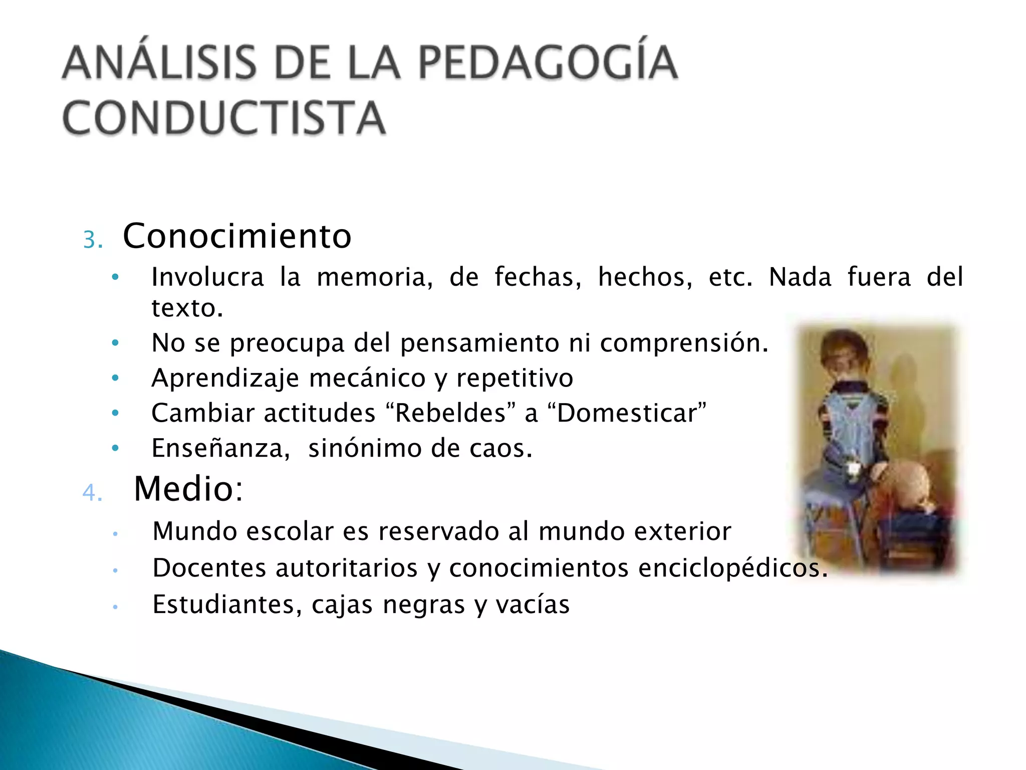 ConocimientoInvolucra la memoria, de fechas, hechos, etc. Nada fuera del texto.