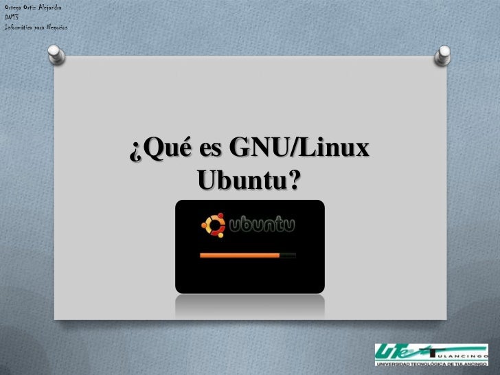 Qué es gnu