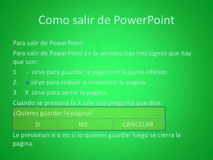 Que significa power point