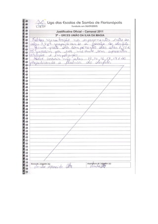 Quesito comissão de frente