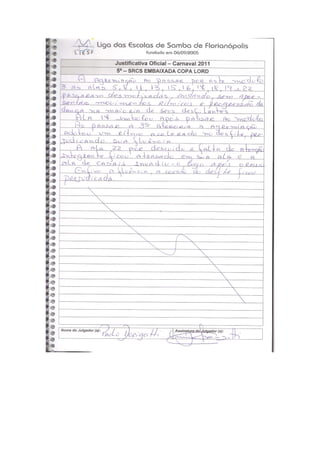 Quesito comissão de frente